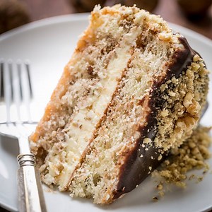 WOW!!! Everything about this cake is GOOD!! Royal Walnut Cake with Russian Buttercream FULL RECIPE: http://bit.ly/royalwalnutcake | NatashasKitchen.com