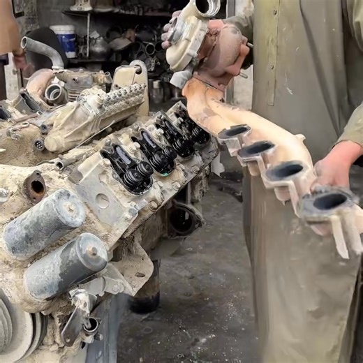 1.9M views · 36K reactions | Dirtiest Mercedes Engine Restoration In $300 | Mechanical Hands | Facebook