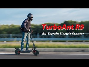 TurboAnt R9 All-Terrain Electric Scooter - For Both Urban Commutes and Off-road Adventures