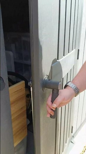 Stronghold Door Lock #Keter #Sheds #tools