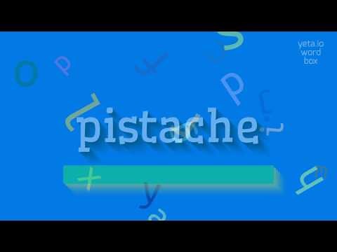 How to say "pistache"! (High Quality Voices)