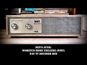 Oddity Archive: Episode 277.1 – Ben’s Junk: Wometco Home Theatre (WHT) Pay TV Decoder Box