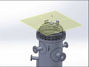 Nitrogen compressor K O Drum