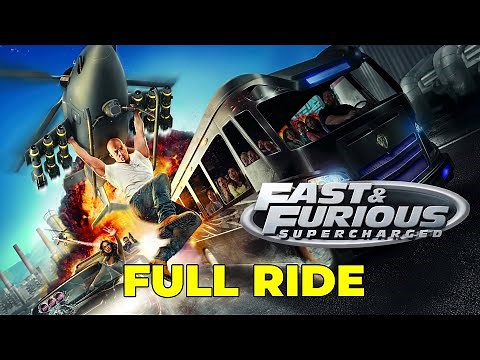Fast & Furious: Supercharged Ride POV | Universal Studios Florida 4K 60FPS