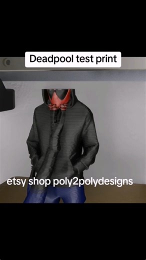 Deadpool test print#3dprinting #bambulab #deadpool