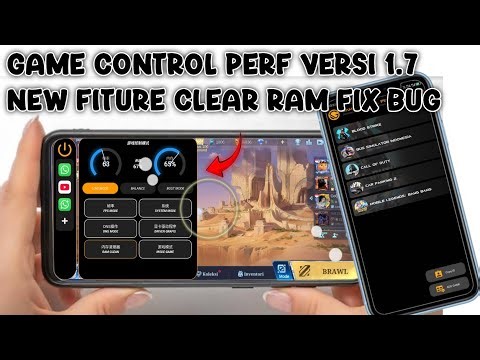 🔥 Viral 2026! Game Booster Control Perf V1.7 - FPS Stabil, Anti Lag & Anti Drop Android
