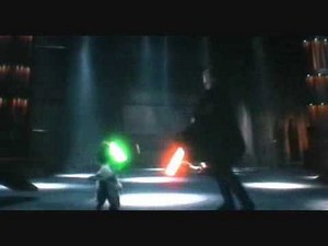 Yoda vs Count Dooku Star Wars Episode II