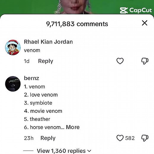 #CapCut i didn't know this effect exists btw this only works on venom official account
