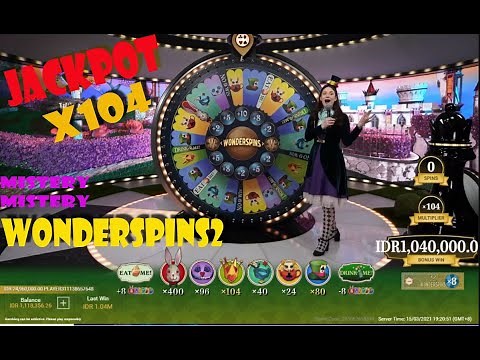 $1,040,000 Big Win Playtech Adventures Beyond Wonderland Live Game Show