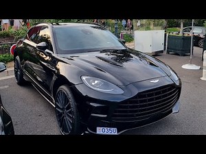 2022 Aston Martin DBX 707 in Monaco - Driving & Exhaust sound!