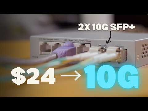 Build a 10G Home Network for Under $100