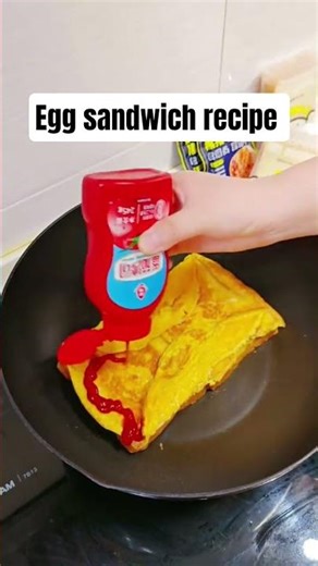 egg sandwich making recipe #egg sandwich #DreamTrackAI cooking and fun