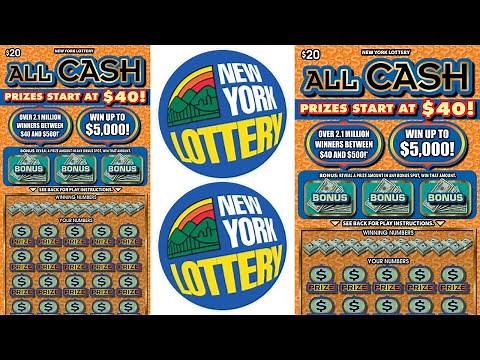 ALL CASH SCRATCH OFF NY LOTTO #scratchofftickets #nyscratchoff