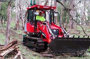 Hanmey Trio MD-50 MKII Tracked Tractor Dozer review