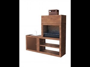 Barbecue en pierre moderne- Aller sur notre site en ligne, Barbecue en pierre moderne