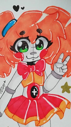 Cute Circus Baby Fanart - FNAF Sister Location Artwork
