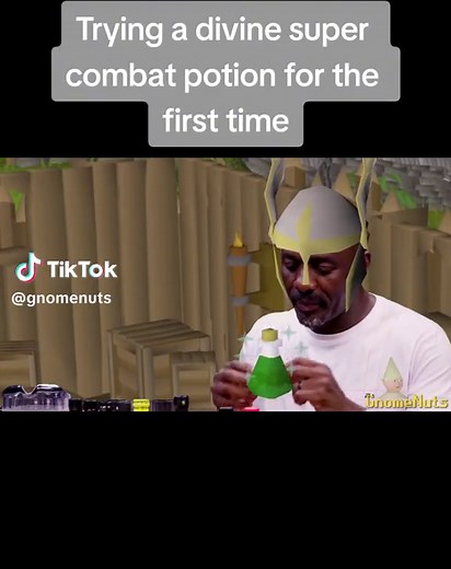 Trying Divine Super Combat Potion for the First Time