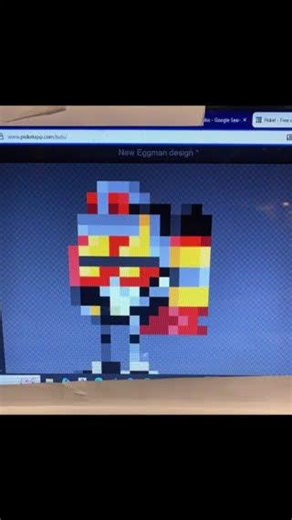 Turning Eggman Sprite into Eggrobo! (Made to work on bloxels)