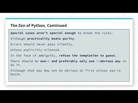 What Makes Python Special?