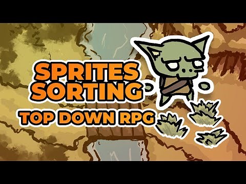 Unity Tutorial: Sprite Sorting in Top Down Games (Single & Multiple Sprites!)