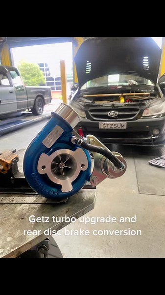 Getz Turbo Upgrade and Rear Disc Brake Conversion