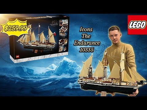 LEGO Icons The Endurance: Detailed Review and Build of the Legendary Exploration Ship