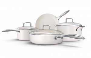 Yatoshi Ceramic Cookware Set (7 Piece) - Non-Stick, PTFE & PFOA Free