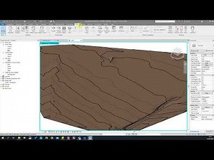 CREATING TOPOGRAPHICAL SURFACE FROM CAD FILES IN REVIT