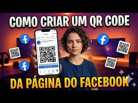 Como CRIAR QR CODE da PÁGINA DO FACEBOOK 