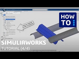 SIMULIAworks | Material Data Tutorial for 3DEXPERIENCE Platform (4/4)