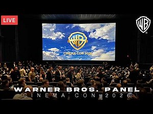 LIVE: CinemaCon 2026 Day 2 – WARNER BROS PANEL: DUNE PART 3, CLAYFACE, HUNT FOR GOLLUM & MORE!