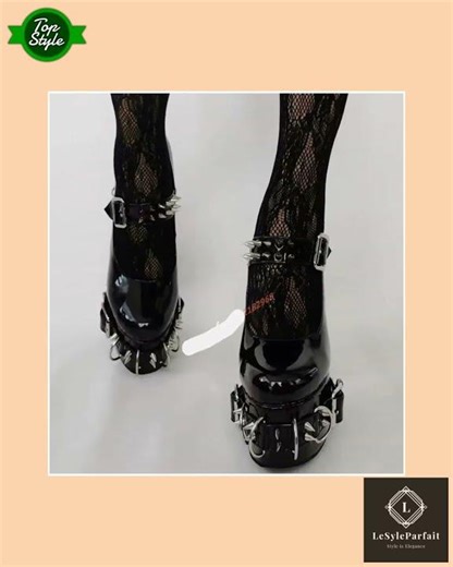 Buckles Platform Pumps Shoes