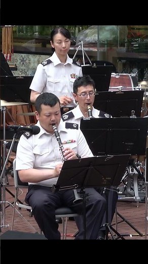 「 八木節」魂揺さぶる日本のリズム 5 指揮：音楽隊長 1等陸尉 山田牧人 陸上自衛隊第１２音楽隊 木曜コンサート 新宿三井ビル #shorts