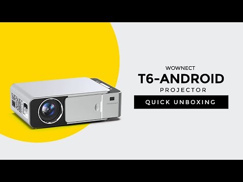 WOWNECT - T6 ANDROID FULL HD LED PROJECTOR