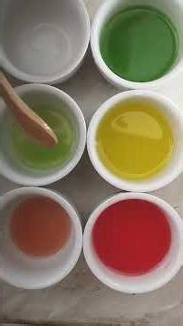 Colours my colorful world of satisfying paint mixing!🎨✨