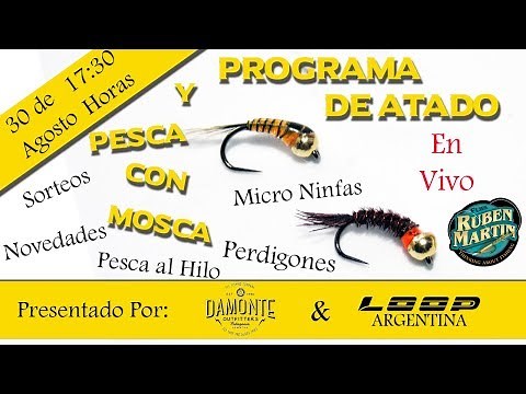 Programa de pesca y atado 4 | Perdigones y micro ninfas