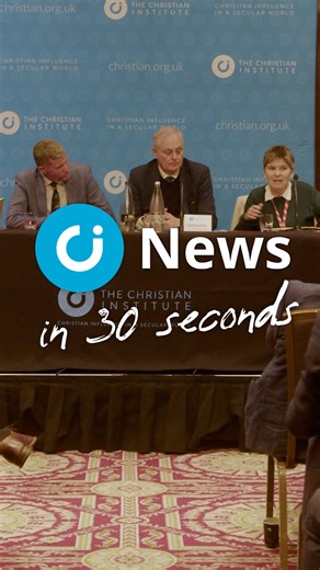 CI News: 21 November 2025 – CI launches Street Preacher’s Charter, Supreme Courts deems RE lessons and assemblies in NI that are exclusively Christian unlawful, and Scot Govt urged to reject extreme abortion regime. More at christian.org.uk | The Christian Institute