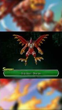 Garudamon digivolve + skill - Digimon World Data Squad