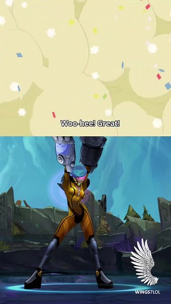 LoL x One Piece Mashup: Super Franky Pose
