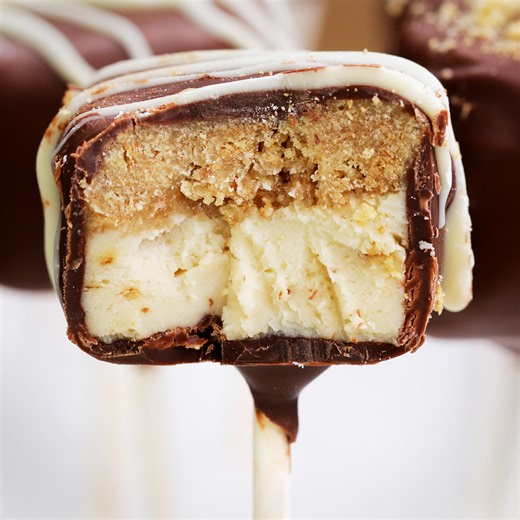 S’mores Cheesecake Pops | Tasty
