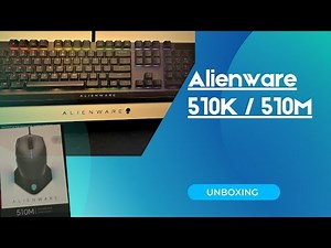 Alienware 510K Gaming Keyboard & 510M Gaming Mouse