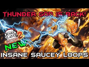 NEW ZENITSU COMBOS ARE NEXT LEVEL IN DEMON SLAYER 2 THUNDER GODS RETURN!|HINOKAMI CHRONICLES 2