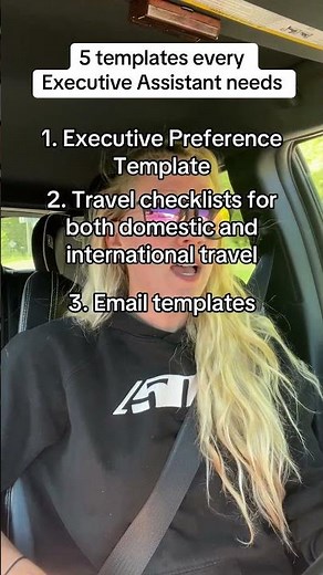 5 Templates Every Executive Assistant NEEDS | EA Essential Templates 2025