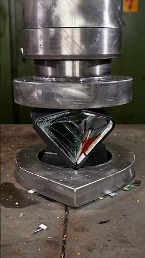 Hydraulic Press vs LCD Screen – Satisfying Crack & Destroy #Shorts #Viral #hydraulicpress