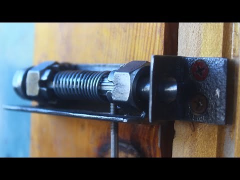 how to make beautiful automatic door latch