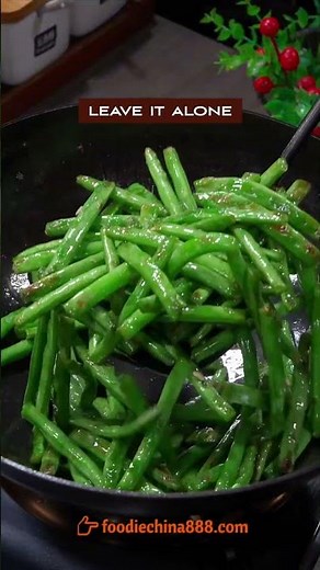 EASY STIR-FRIED GREEN BEAN WITH MINCED MEAT RECIPE #recipe #cooking #chinesefood #greenbean #veggies