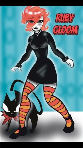 Does anyone remember Ruby Gloom?