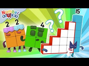 Peekaboo! - Hide and Seek Games | Learn to Count for Kids | Number Cartoon | Numberblocks - Videos For Kids