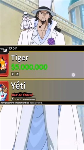 #roblox #bloxfurit #tiger