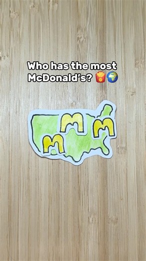 Which country has the most McDonald’s? 🍟🌍